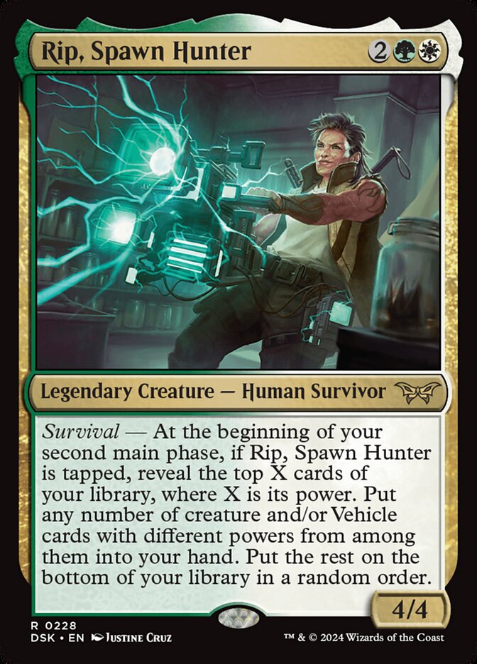Rip, Spawn Hunter DSK-228 Duskmourn: House of Horror Magic card
