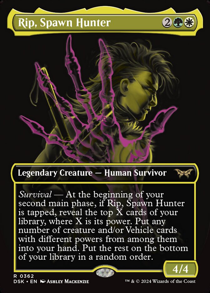 Rip, Spawn Hunter DSK-362 Duskmourn: House of Horror Magic card