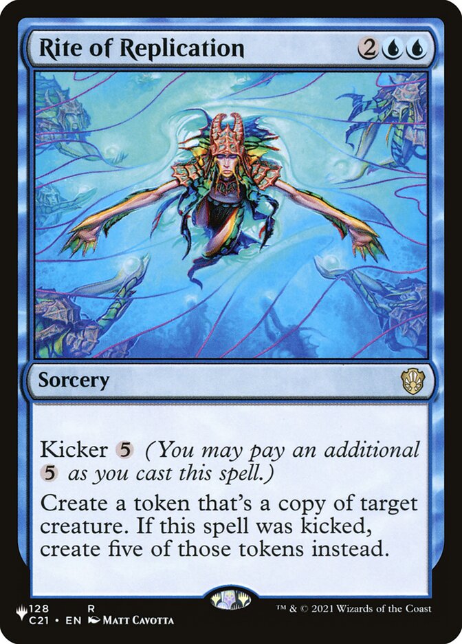 Rite of Replication PLST-C21-128 The List Magic card