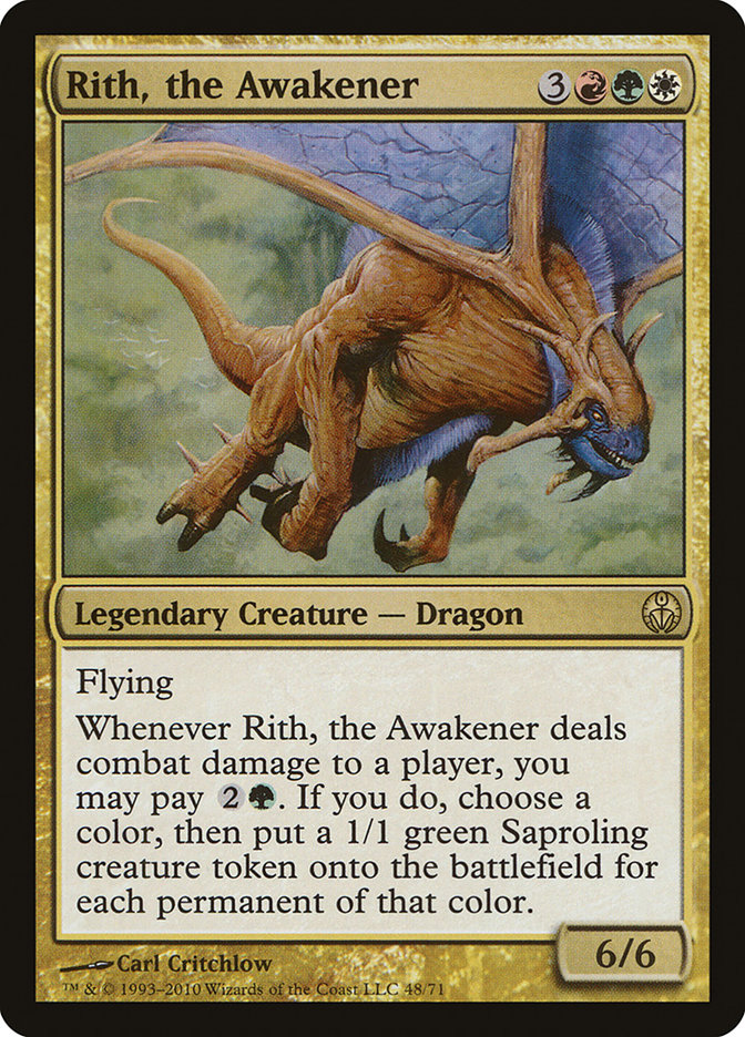 Rith, the Awakener DDE-48 Duel Decks: Phyrexia vs. the Coalition Magic card