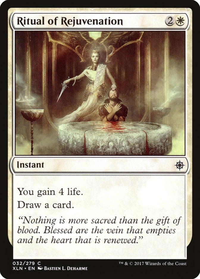Ritual of Rejuvenation XLN-32 Ixalan Magic card