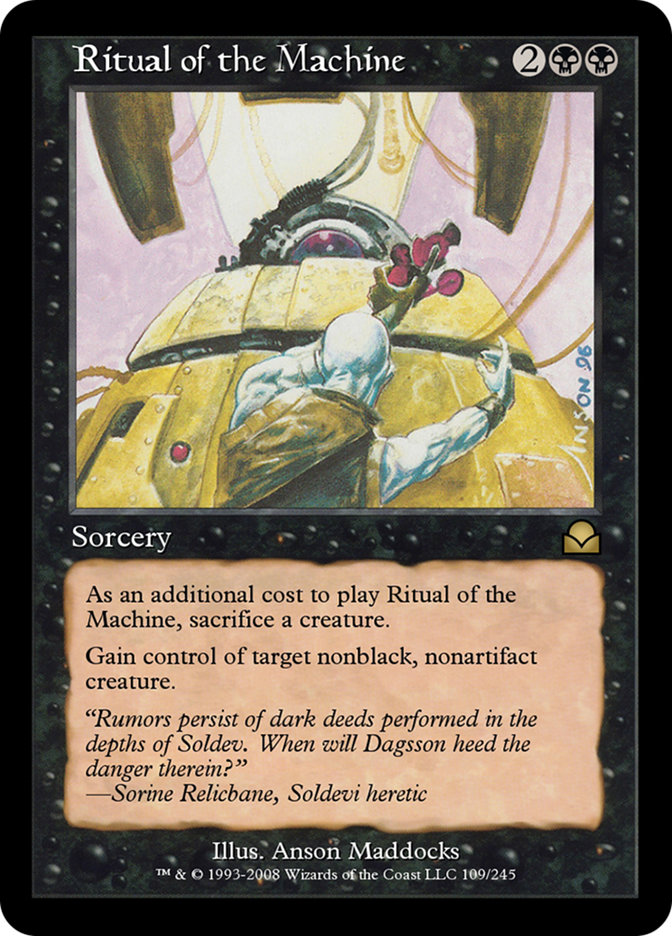 Ritual of the Machine ME2-109 Masters Edition II Magic card
