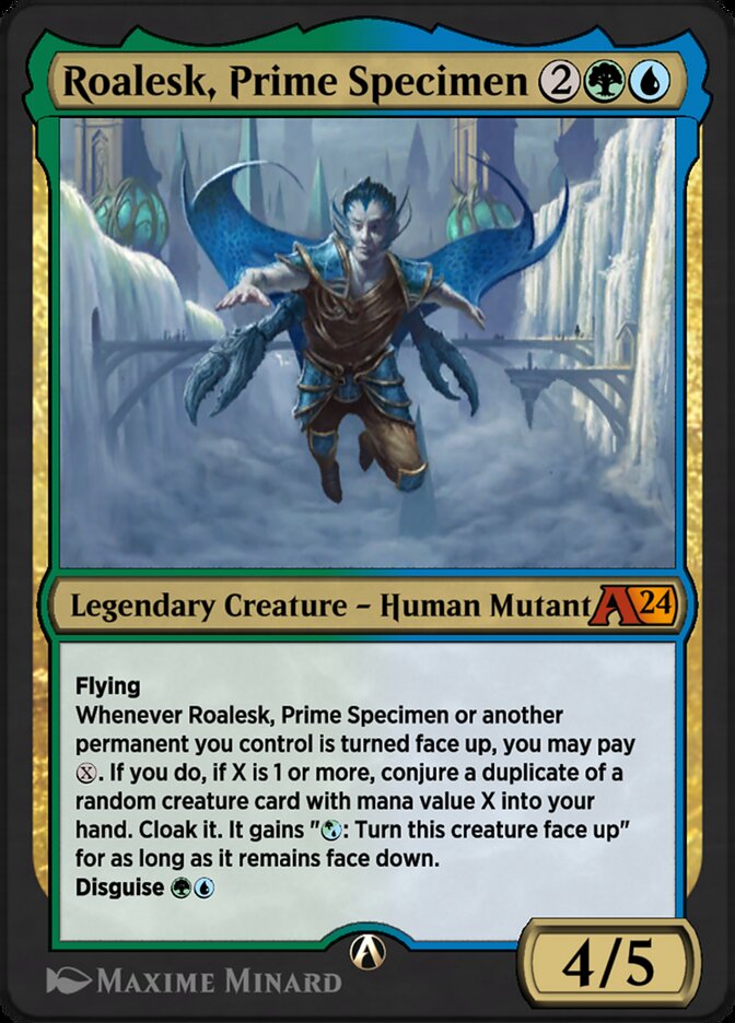 Roalesk, Prime Specimen YMKM-26 Alchemy: Murders at Karlov Manor Magic card