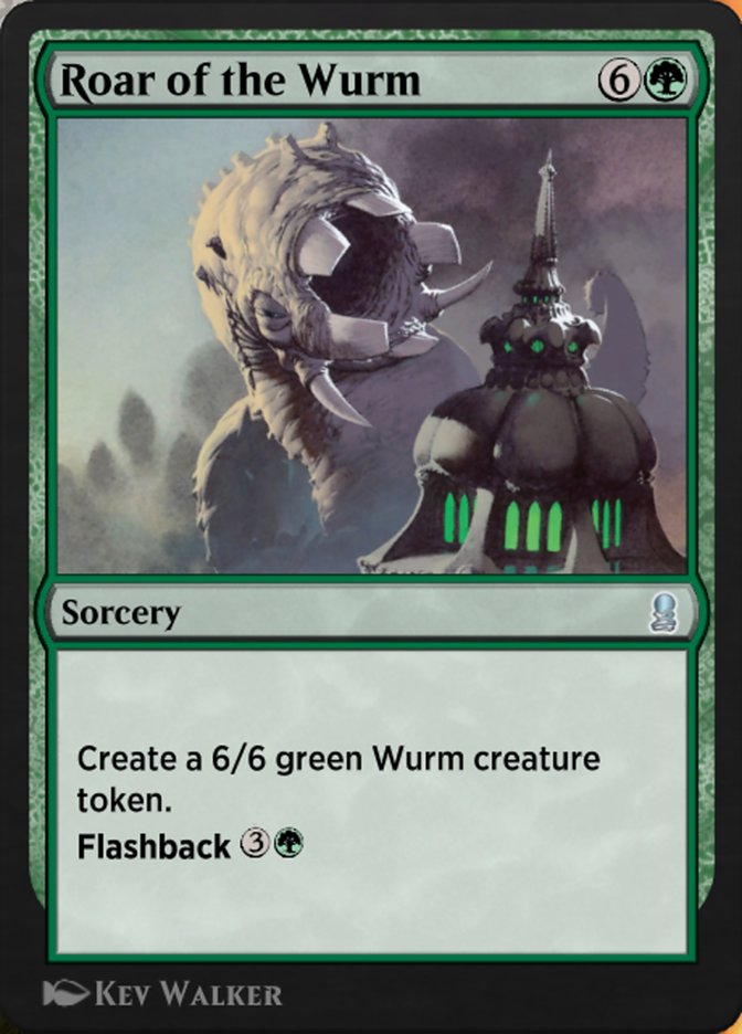 Roar of the Wurm HA3-22 Historic Anthology 3 Magic card