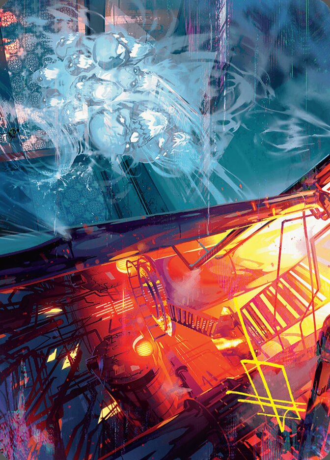 Roaring Furnace // Steaming Sauna // Roaring Furnace // Steaming Sauna ADSK-37 Duskmourn: House of Horror Art Series Magic card