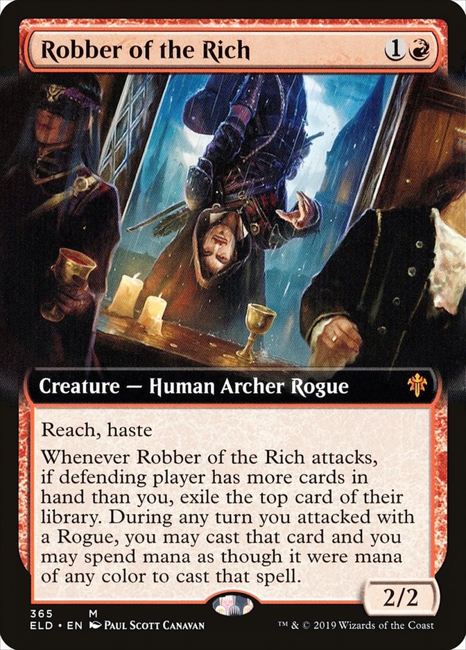 Robber of the Rich ELD-365 Throne of Eldraine Magic card