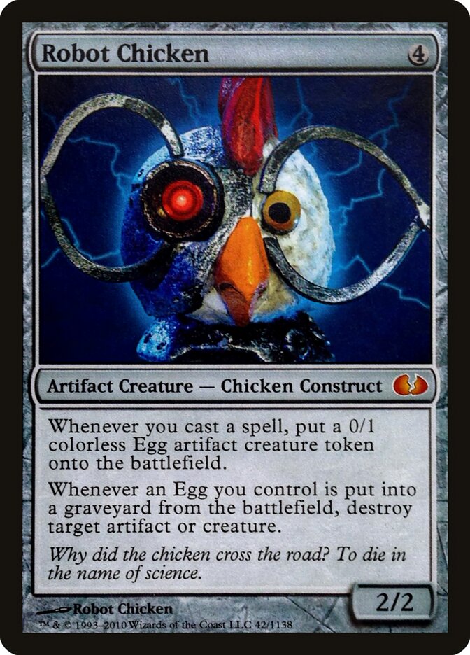 Robot Chicken PCEL-6 Celebration Cards Magic card