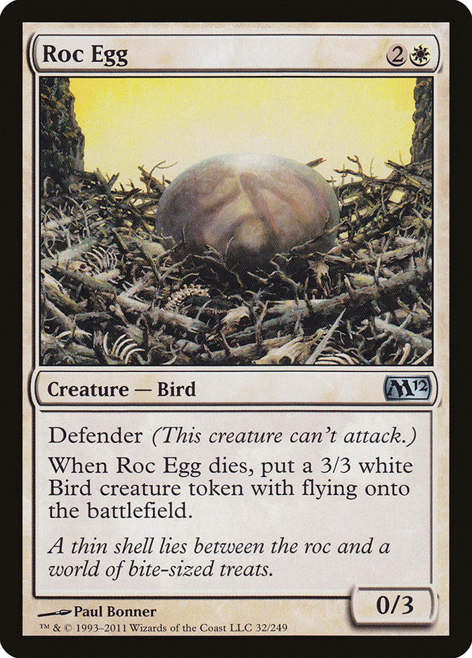 Roc Egg M12-32 Magic 2012 Magic card