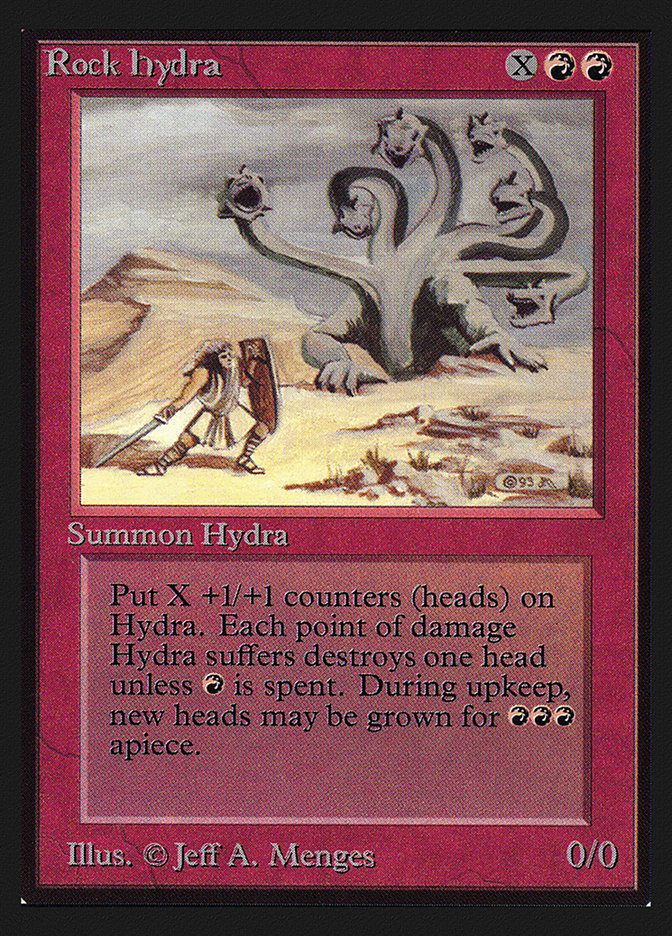 Rock Hydra CEI-172 Intl. Collectors' Edition Magic card