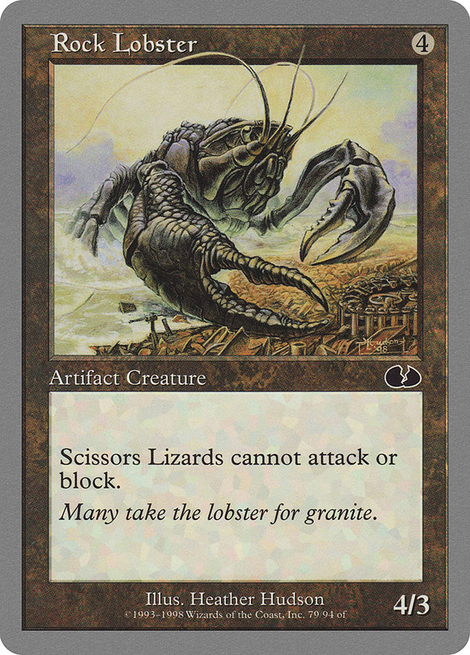 Rock Lobster UGL-79 Unglued Magic card