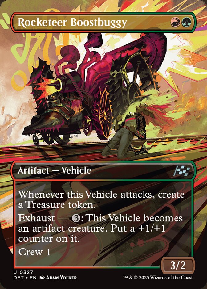 Rocketeer Boostbuggy DFT-327 Aetherdrift Magic card