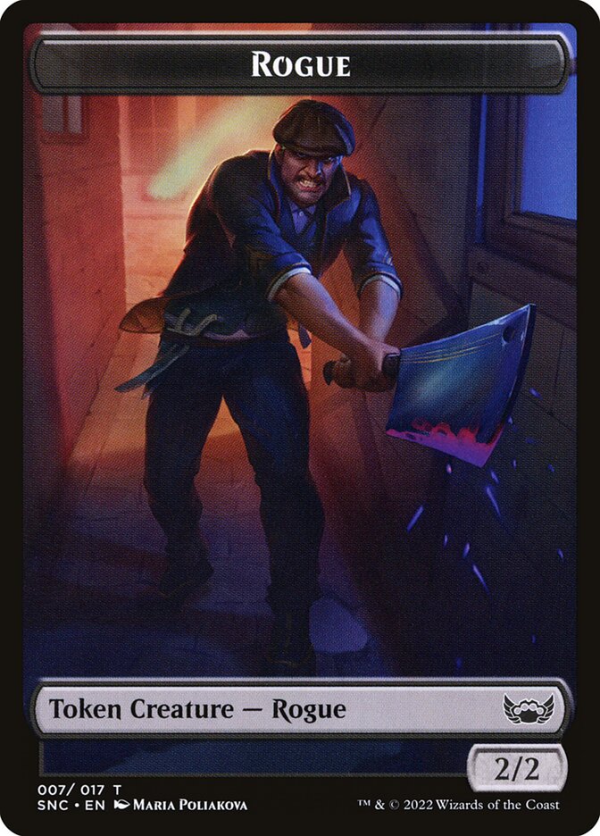 Rogue TSNC-7 Streets of New Capenna Tokens Magic card