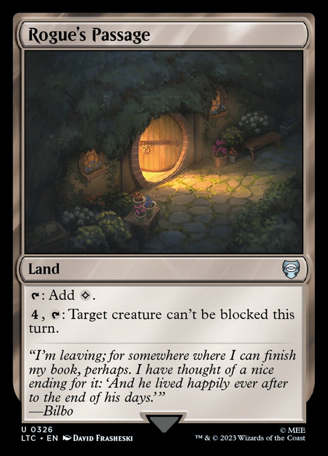 Rogue's Passage LTC-326 Tales of Middle-earth Commander Magic card
