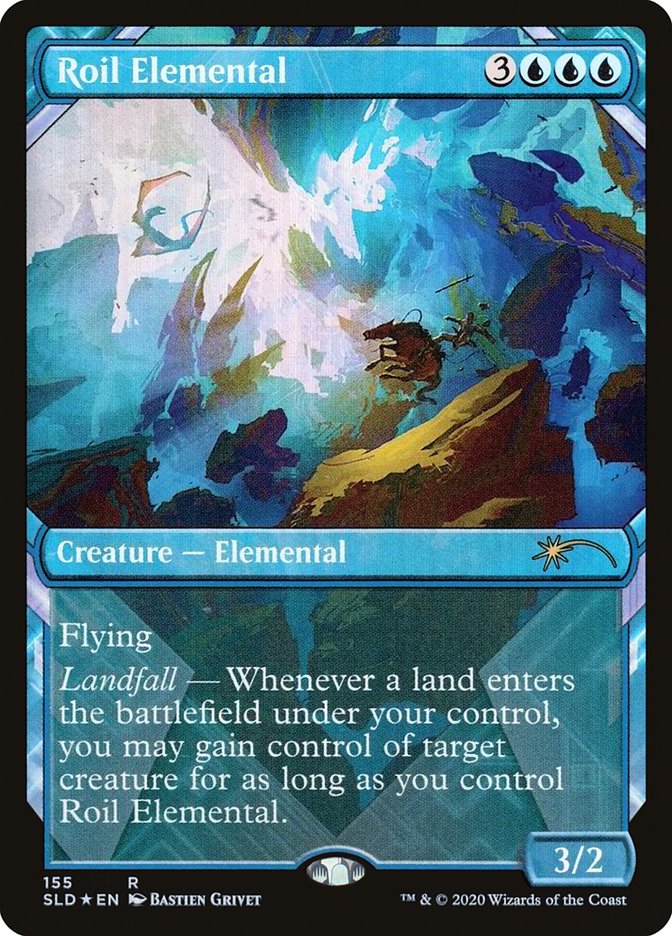 Roil Elemental SLD-155 Secret Lair Drop Magic card
