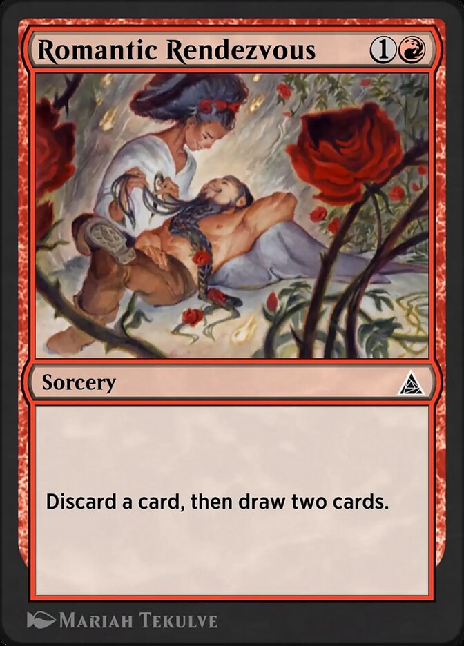 Romantic Rendezvous OM1-93 Through the Omenpaths Magic card