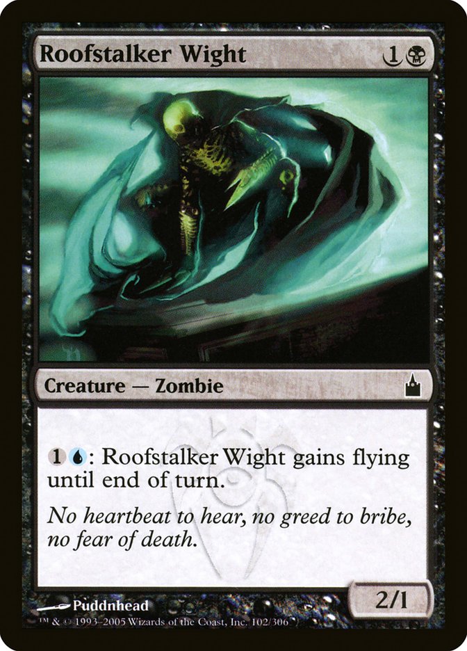 Roofstalker Wight RAV-102 Ravnica: City of Guilds Magic card