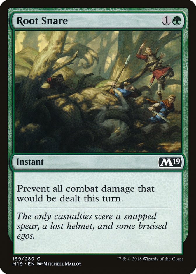 Root Snare M19-199 Core Set 2019 Magic card