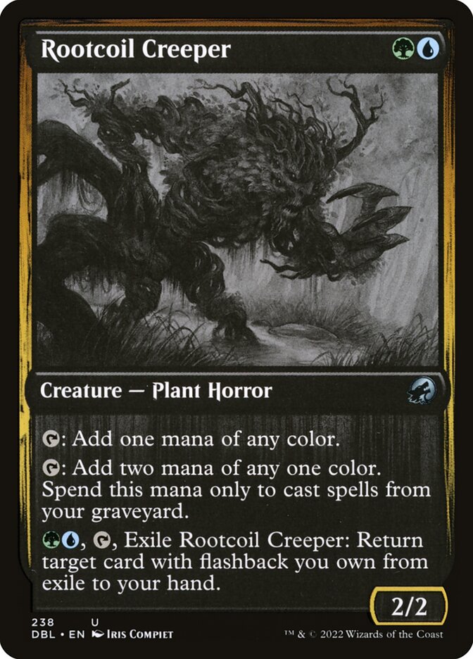 Rootcoil Creeper DBL-238 Innistrad: Double Feature Magic card