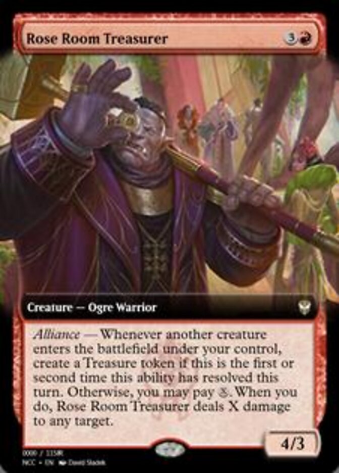 Rose Room Treasurer PRM-99883 Magic Online Promos Magic card