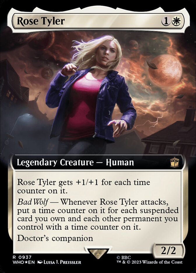 Rose Tyler WHO-937 Doctor Who Magic card