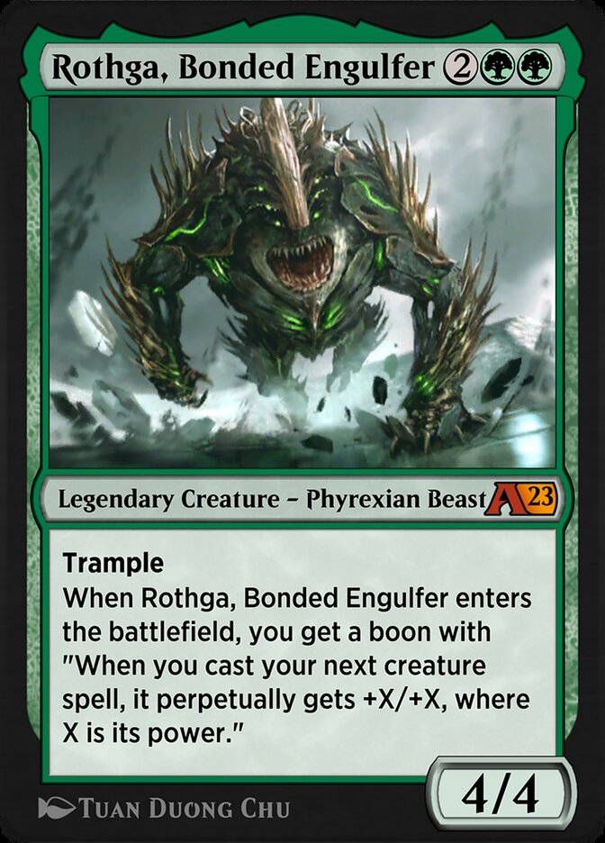 Rothga, Bonded Engulfer YONE-14 Alchemy: Phyrexia Magic card