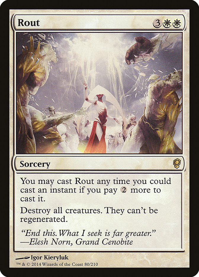 Rout CNS-80 Conspiracy Magic card
