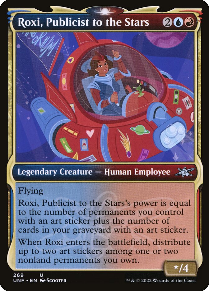 Roxi, Publicist to the Stars UNF-269 Unfinity Magic card