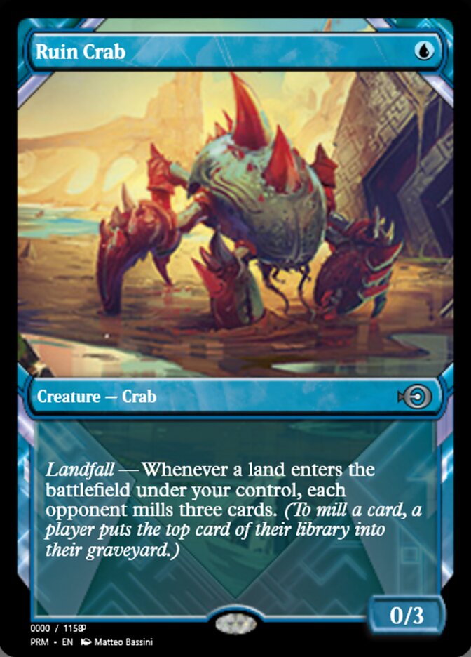 Ruin Crab PRM-83696 Magic Online Promos Magic card