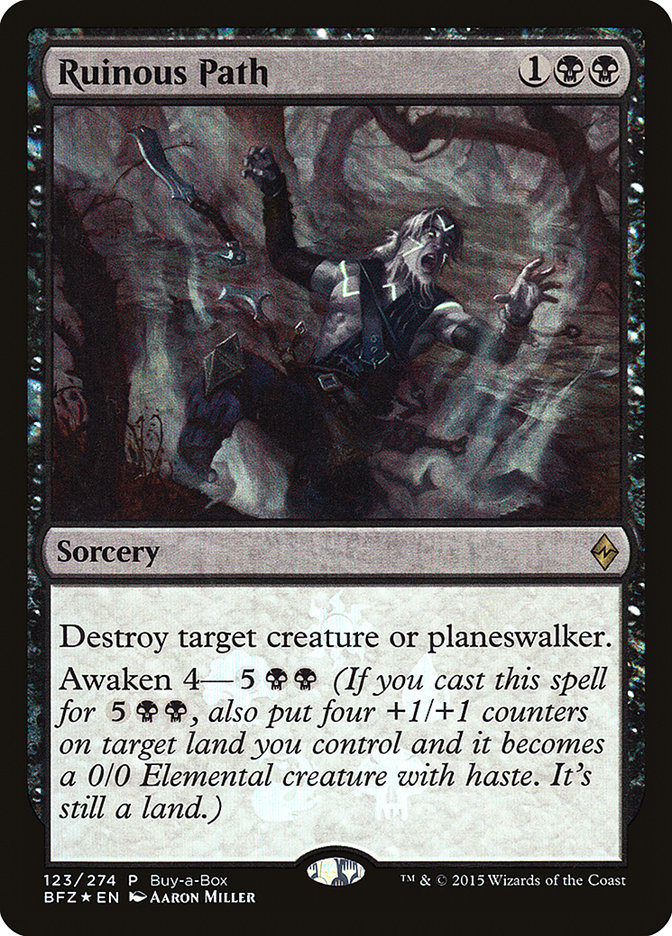 Ruinous Path PBFZ-123 Battle for Zendikar Promos Magic card