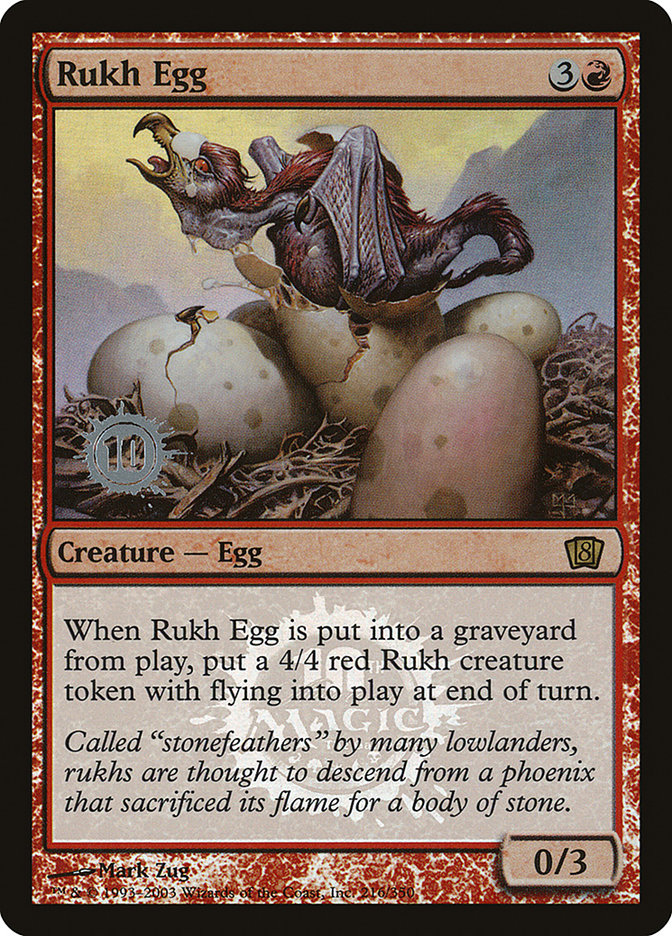 Rukh Egg P8ED-216STAR Eighth Edition Promos Magic card