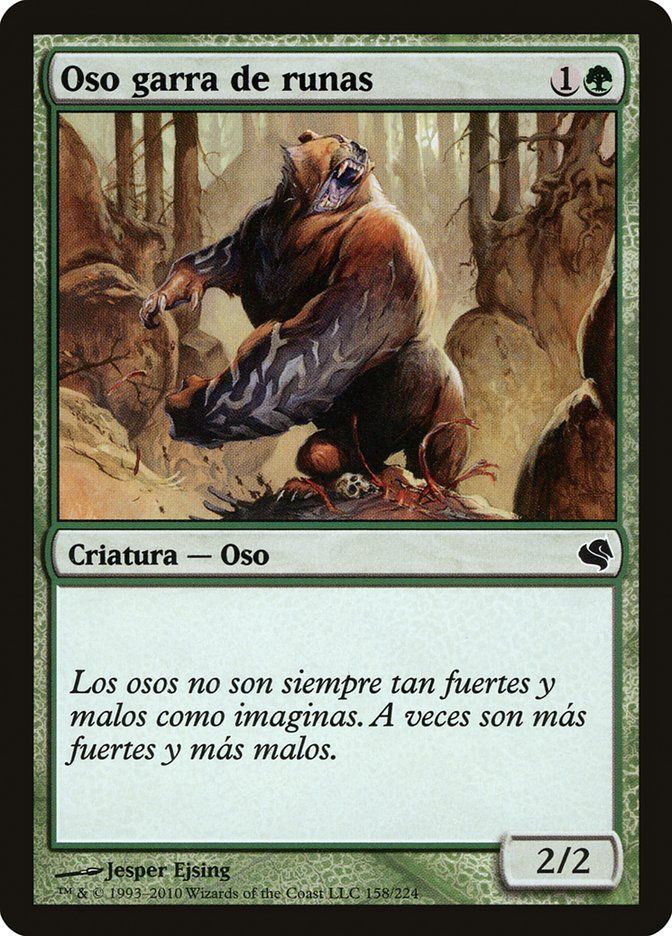 Runeclaw Bear PS11-158 Salvat 2011 Magic card