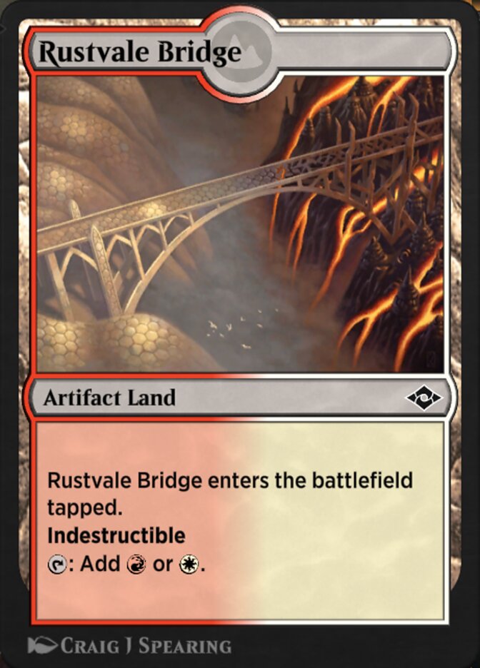 Rustvale Bridge HA6-16 Historic Anthology 6 Magic card