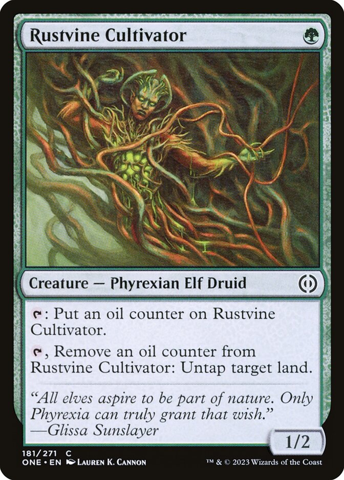 Rustvine Cultivator ONE-181 Phyrexia: All Will Be One Magic card
