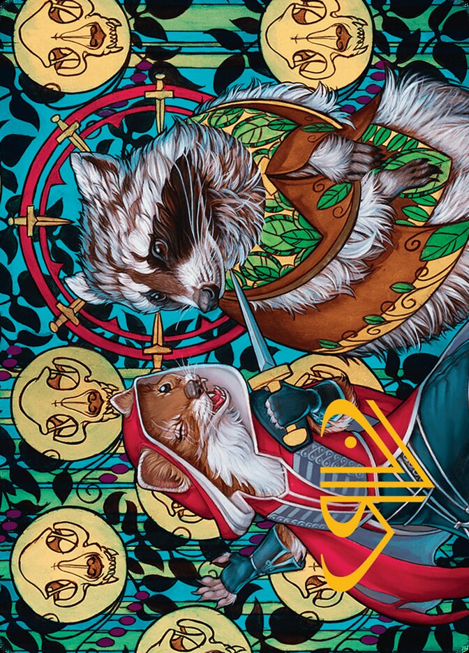 Ruthless Negotiation // Ruthless Negotiation ABLB-16 Bloomburrow Art Series Magic card