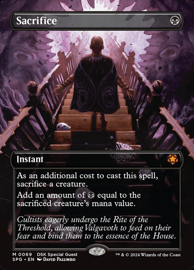 Sacrifice SPG-69 Special Guests Magic card