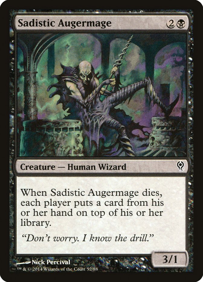 Sadistic Augermage DDM-52 Duel Decks: Jace vs. Vraska Magic card