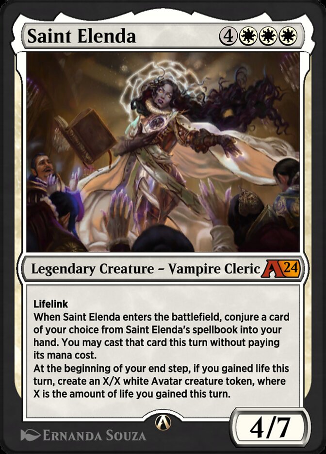 Saint Elenda YOTJ-4 Alchemy: Outlaws of Thunder Junction Magic card