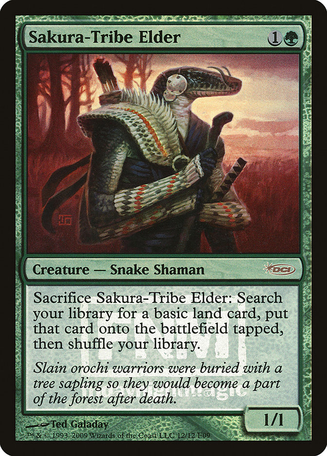 Sakura-Tribe Elder F09-12 Friday Night Magic 2009 Magic card