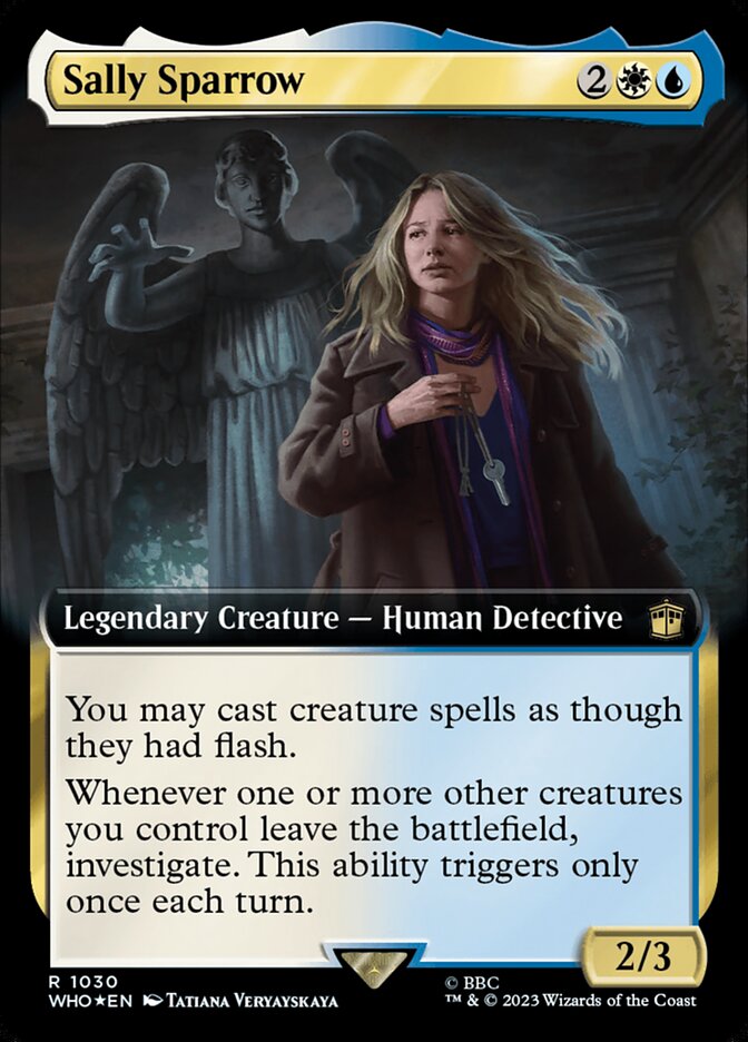 Sally Sparrow WHO-1030 Doctor Who Magic card