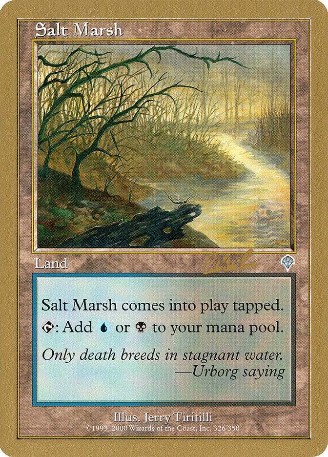 Salt Marsh WC02-CR326 World Championship Decks 2002 Magic card