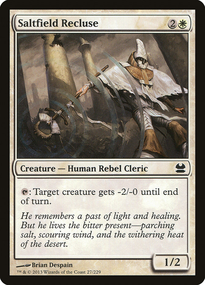 Saltfield Recluse MMA-27 Modern Masters Magic card
