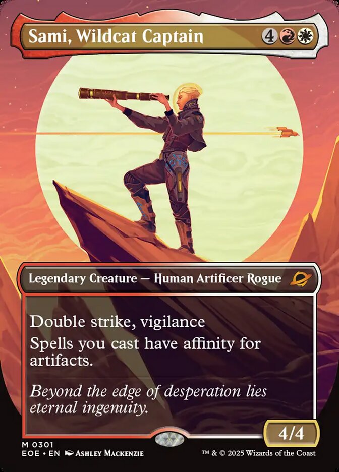 Sami, Wildcat Captain EOE-301 Edge of Eternities Magic card