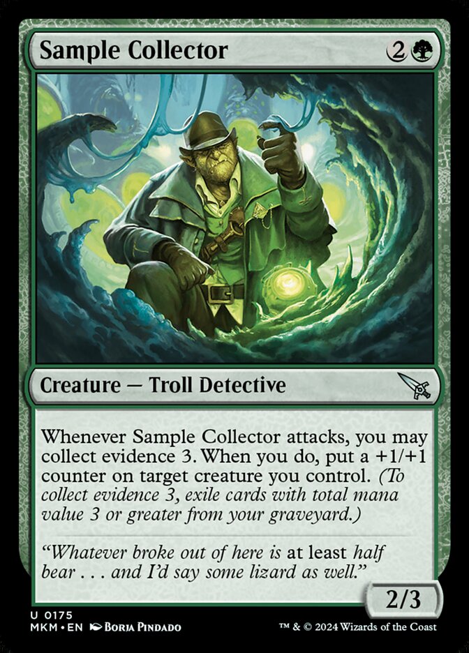 Sample Collector MKM-175 Murders at Karlov Manor Magic card