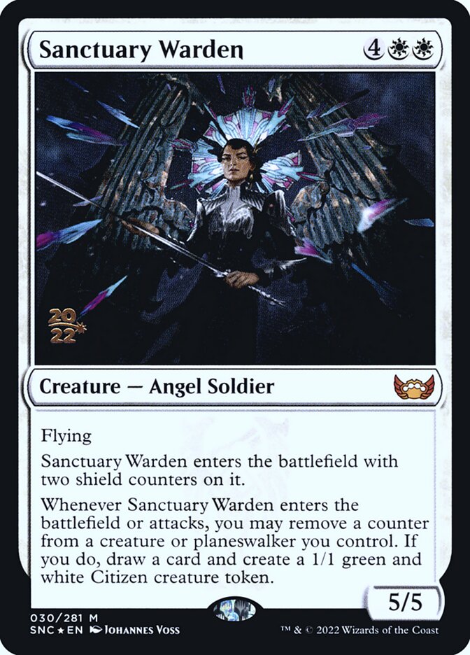 Sanctuary Warden PSNC-30S Streets of New Capenna Promos Magic card