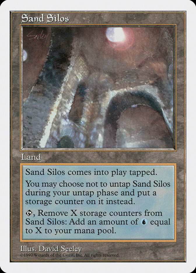 Sand Silos 5ED-423 Fifth Edition Magic card