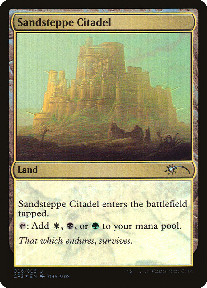 Sandsteppe Citadel CP3-6 Magic Origins Clash Pack Magic card