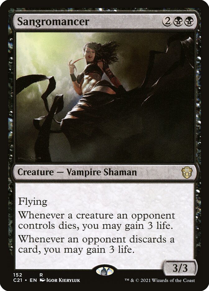 Sangromancer C21-152 Commander 2021 Magic card