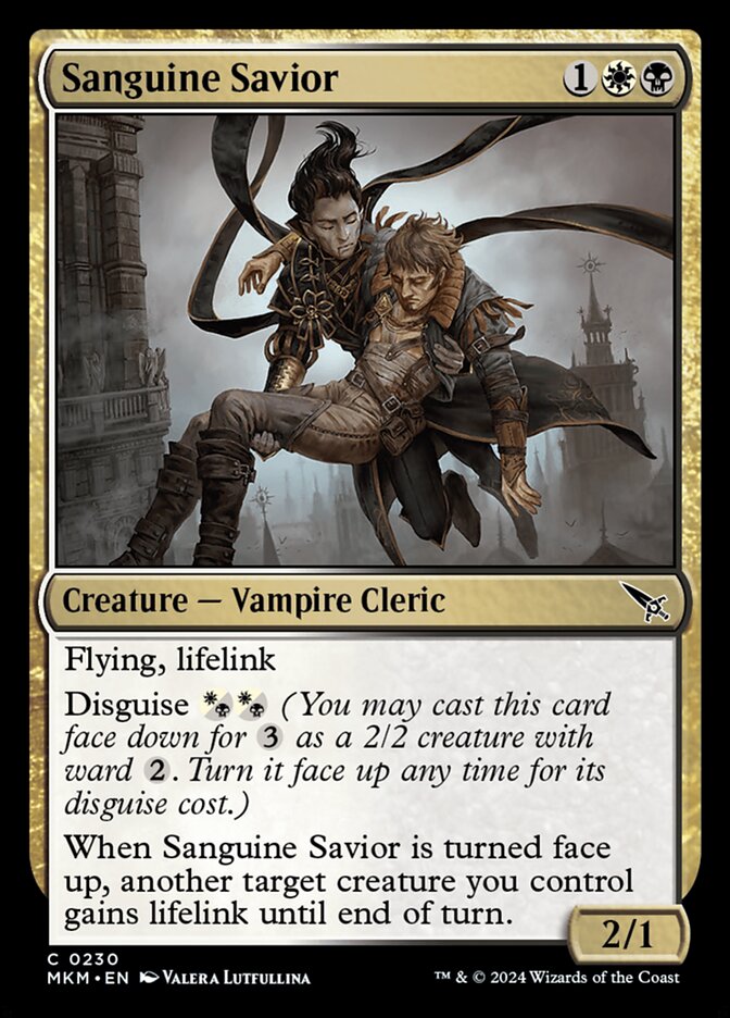 Sanguine Savior MKM-230 Murders at Karlov Manor Magic card