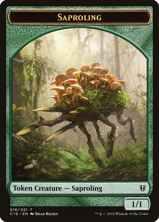 Saproling TC16-16 Commander 2016 Tokens Magic card