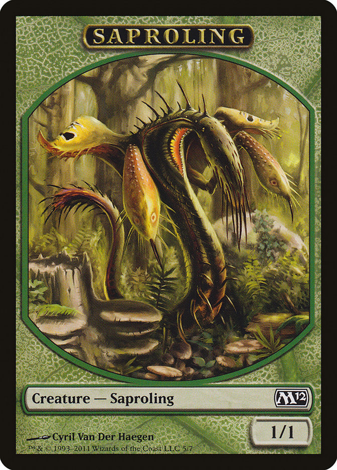 Saproling TM12-5 Magic 2012 Tokens Magic card
